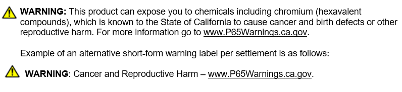 nb-25 prop 65